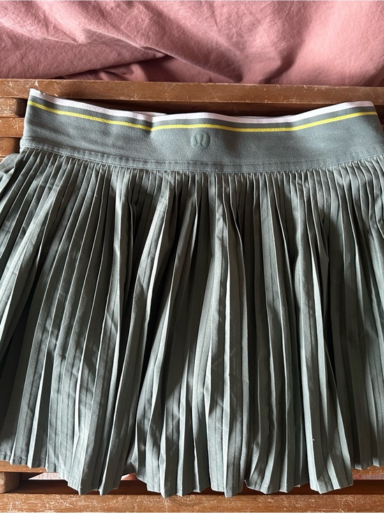 lululemon athletica Dresses & Skirts - lululemon athletica Pleated Athletic Skirt in Sage Green